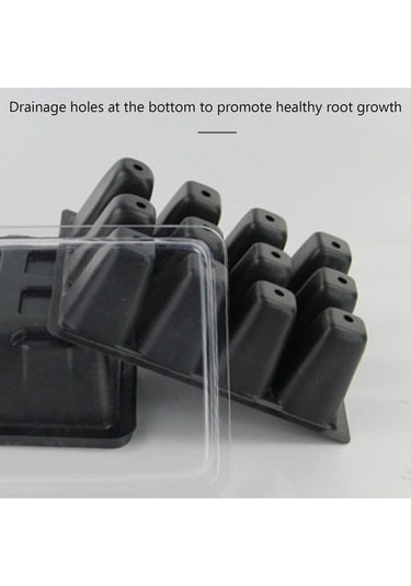 Gajeena Tohum Çimlendirme Tepsisi - 24 Gözlü, 5'li Set, Kelebek Kilitli, Pvc Ve Ps Malzeme