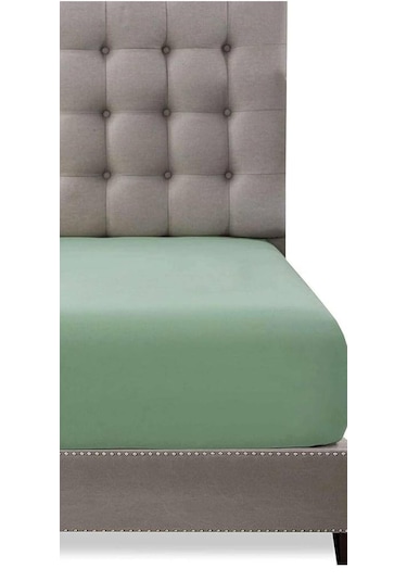 Gercella 150x240 Tek Kişilik Çarşaf Petrol Yeşili