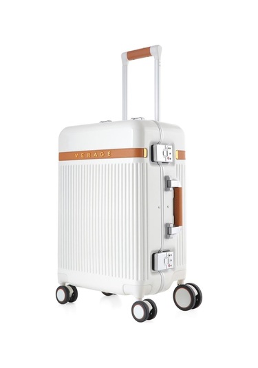 Verage Gm20076w Alüminyum Kabin Boy Valiz-beyaz Beyaz