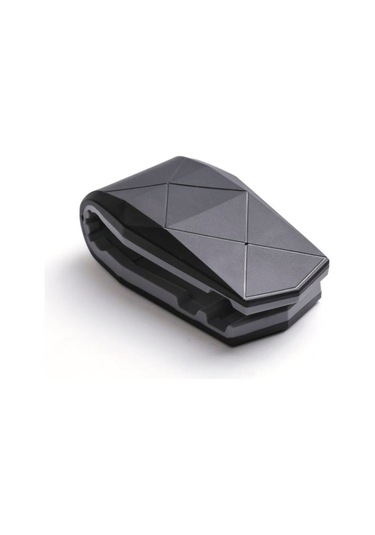 Sones Tembel Araba Masaüstü Telefon Tutucu Timsah Ağız Klipsi Tutucu Siyah Gri