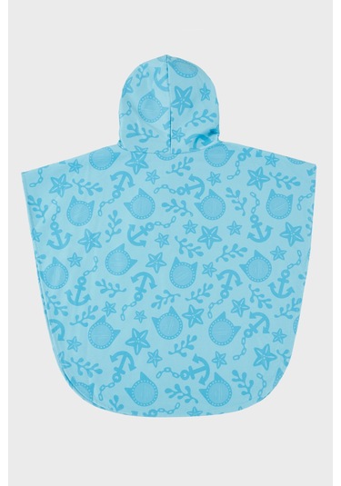 Slipstop Kız Çocuk Panço Sp2512120000 Bebe Mavi Bebe Mavi