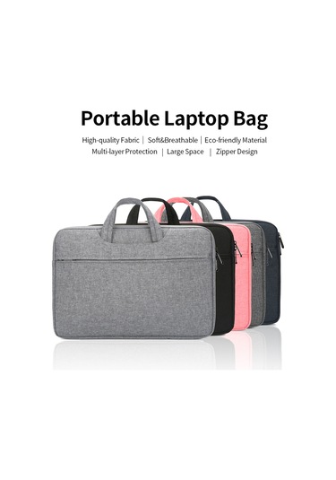 Yifomall 13.3 İnç Multifonksiyonel Dizüstü Bilgisayar Çantası - Zıplayıcı Kapanma, Yumuşak İç, Nilon Malzeme, Siyah Ticari Çanta Çok Renkli