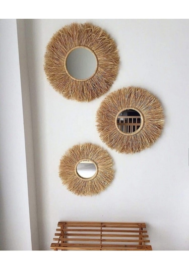 Makrome Style Ayna .Rafya Ayna