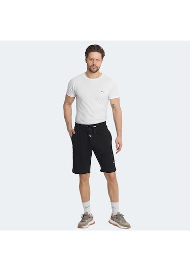 Slazenger NASIM Erkek Cepli Siyah Şort