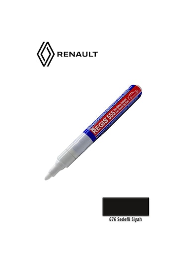 Oto Tam Örtücü Rötüş Kalemleri Renault 676 Sedefli Siyah Çizik Giderici Oto-11988