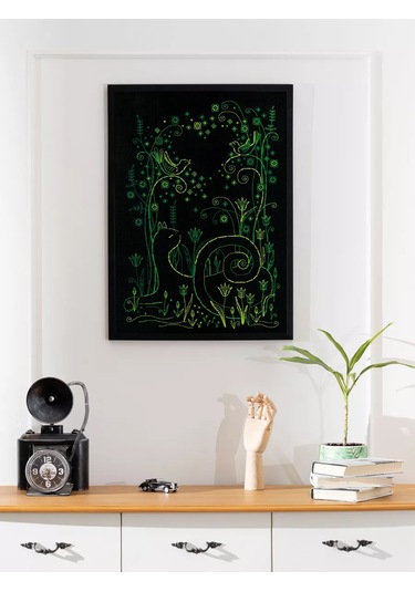 Rıolıs Nazik Melodi 21x30cm 2172 Üçlü Nakış Seti Kediler Bassı 216589987