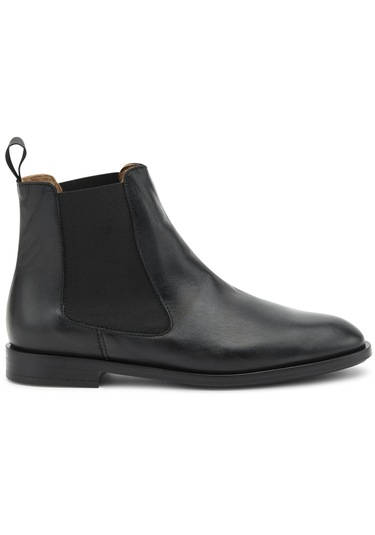 Nero Black Bot Kadın 88l5 Frau Nappa Ankle Boot Nero Siyah