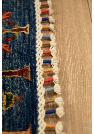 Şirvan Anatolia El Dokuma Yün Halı - Leh1170 Mavi