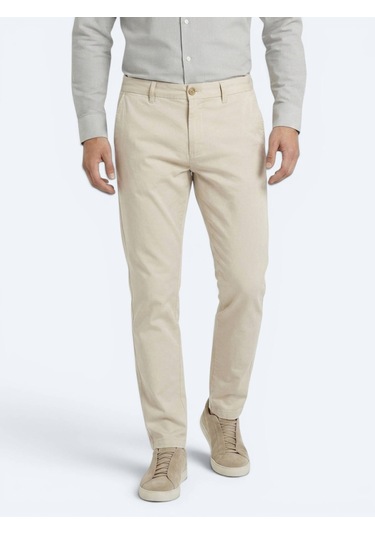 Kip Bej Kumaş Jogging Fit Casual Pantolon