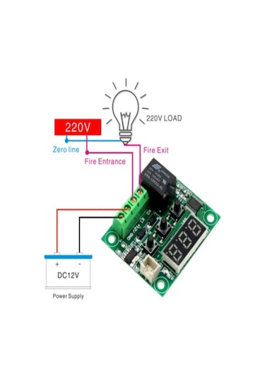 5 Li Set Kuluçka Makinesi Termostadı.zaman Modülü .kuluçka  Fanı