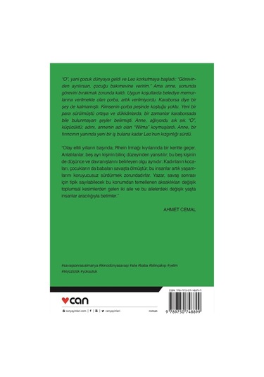Can Yayınları - Babasız Evler - 9789750748899