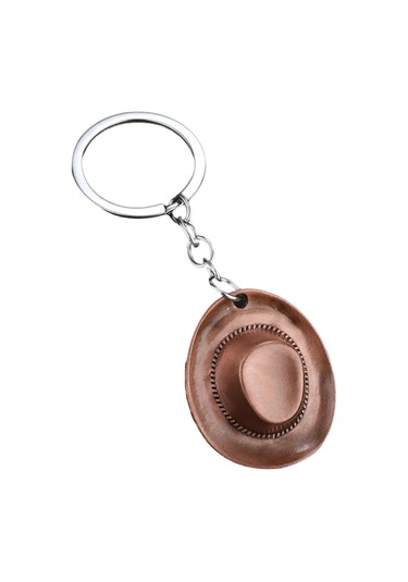 Ocean Pole Bronz Kovboy Şapkası Anahtarlık