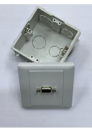 Vga Duvar Priz Kasalı Vga Duvar Prizi