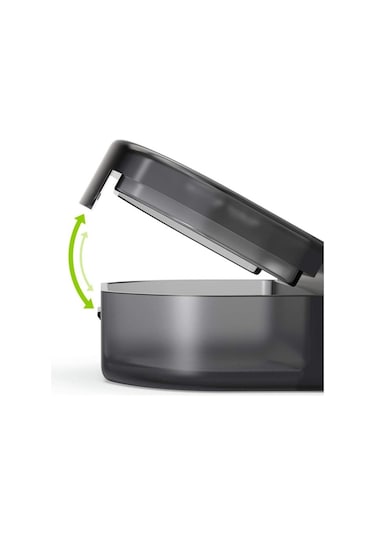 Ally Taşınabilir 7 Günlük Haftalik Hap Ilaç Vitamin Saklama Kutusu Kabı - Sıyah Siyah