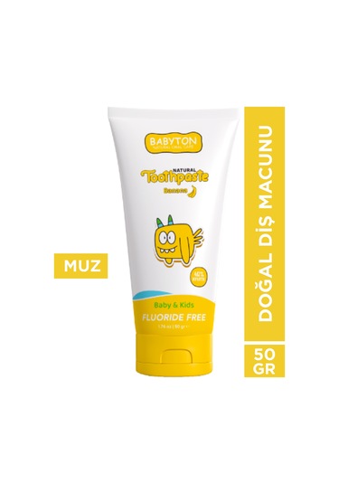 Babyton Muz Organik Diş Macunu 50 G