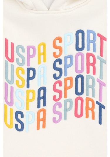 U.s. Polo Assn. Kız Çocuk Krem Sweatshirt 50290715-vr071 Krem