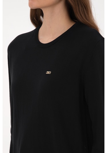 U.s. Polo Assn. Kadın Siyah Kazak /triko 50313579-vr046 Sıyah