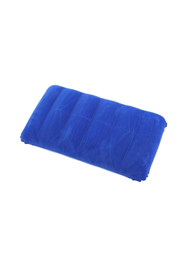 Kraliyet Mavisi Katlanır Yastık Açık Seyahat Uyku Yastığı Şişme Taşınabilir Dinlenme Yastığı Çok Renkli Mavi