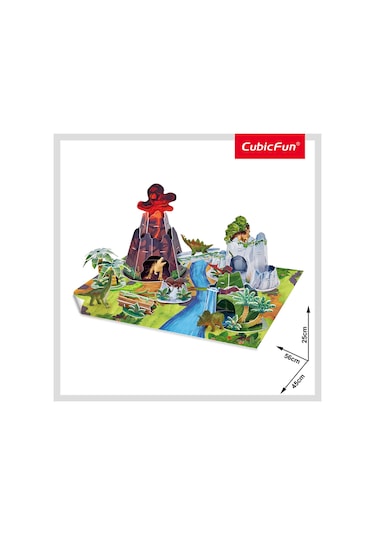 Kids Dinozor Oyun Seti 3d Puzzle Ds1078h