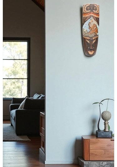 Dekoratif Aborjin Maskesi