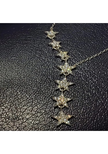 Kadın Kolye Constellation Kadın Kolye 925 Ayar Gümüş Y Şeklinde Şık Hediyelik Çok Renkli Kadın Kolye Constellation Kadın Kolye 925 Ayar Gümüş Y Şeklinde Şık Hediyelik Çok Renkli