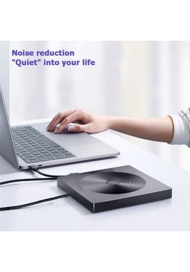 Sones Yj895 Yüksek Hızlı Dvd Yazıcı Tip-c Bilgisayar Dizüstü Bilgisayar Harici Optik Sürücü Yazıcısı