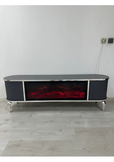 Şömineli Tv Sehpası