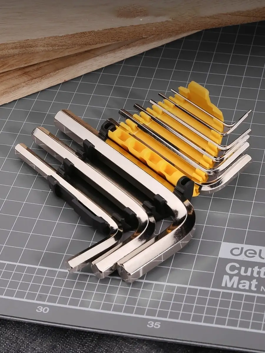 Delitools 1,5-10mm Cr-v Altıgen Anahtar Seti 34303413