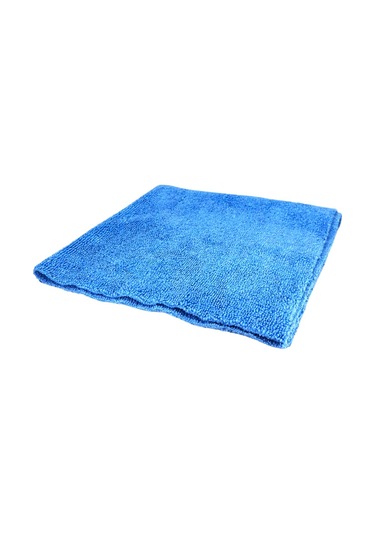 Mikrofiber Kalın Süper Emici Lüks Cila Bezi 40x40 Cm Mavi