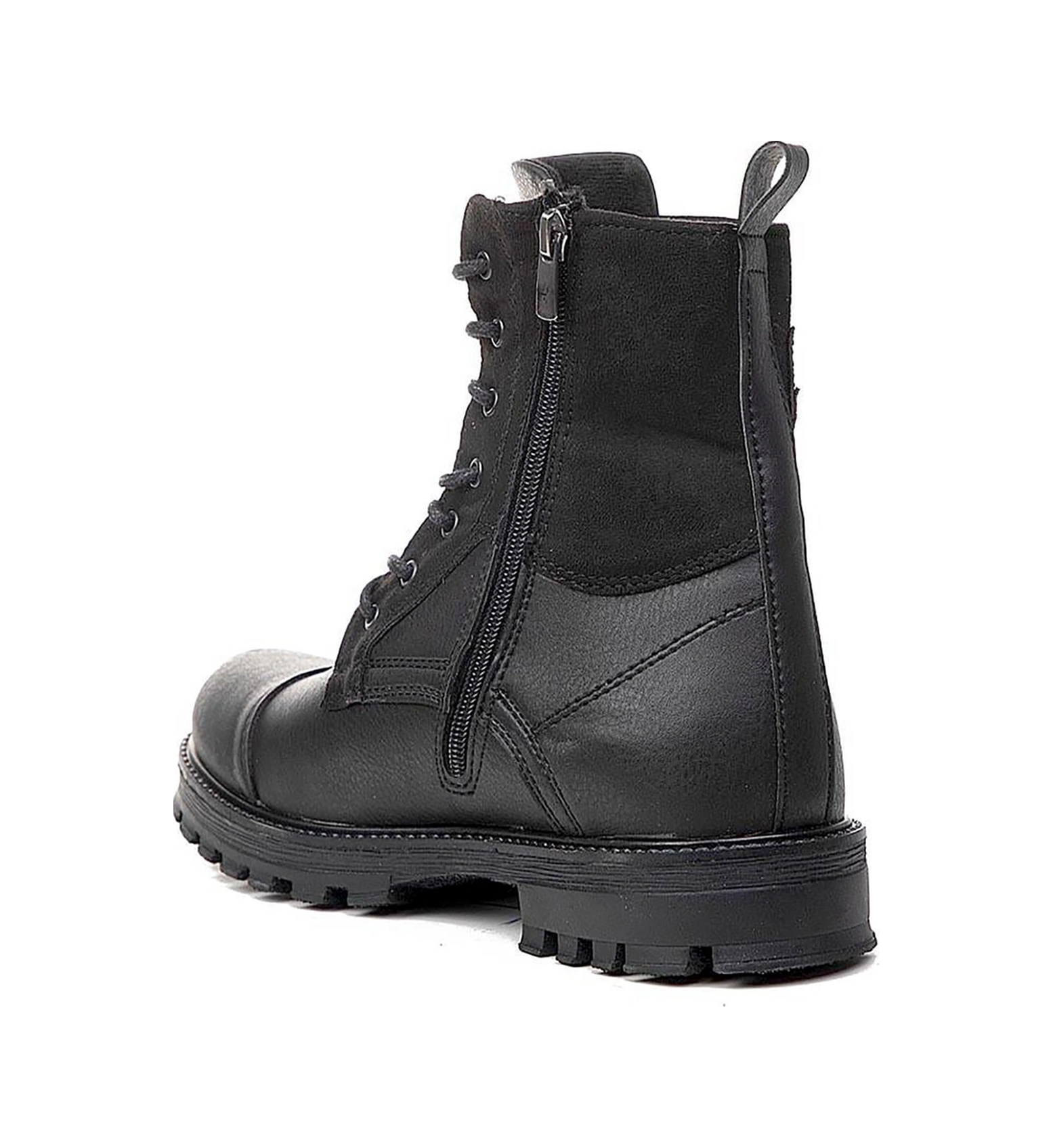 Celira Cnt Siyah Kauçuk Kaymaz Taban Erkek Postal Bot Nsb931 Siyah