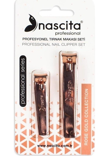 Nascita İkili Bronz Tırnak Makası Seti