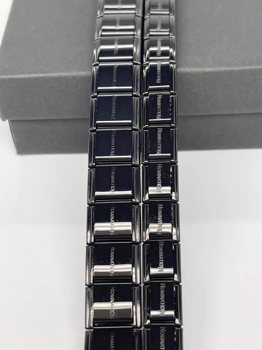 Lychee Nomination Aşıklar İçin Eş Bileklikler Nomination 165576799 Siyah