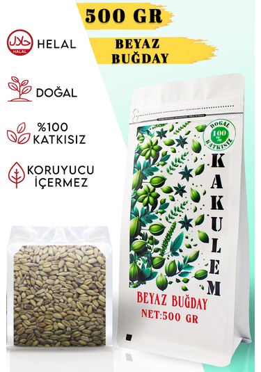 Kakulem Sertifikalı Tavuk Güvercin Yemi Yemlik Beyaz Buğday 500 G