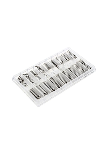 Tangshopping 360 Adet Izle Bahar Çubuğu Kayış Bağlantı Pimleri Metal Tamir Kiti Alet Kayışı Bağlantı Pimleri Kamalı Çubuk Izle Araçları