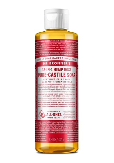 Dr.Bronner's Çok Amaçlı Sıvı Sabun Gül Kokulu 237 ML