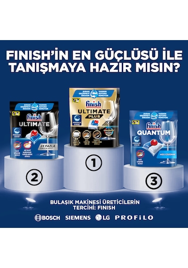 Finish Quantum 60 Tablet Bulaşık Makinesi Deterjanı