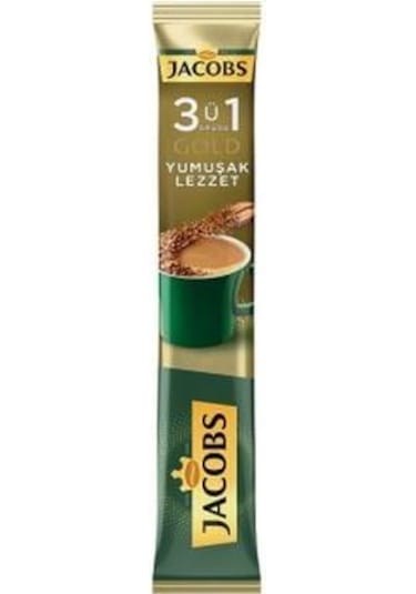 Jacobs 3'ü 1 Arada Gold Yumuşak İçim Karışım Kahve 40 x 18 G
