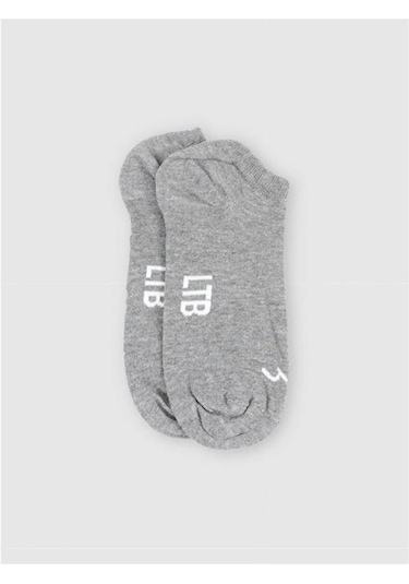 Ltb Carmen Unisex 2'li Paket Çorap Gri