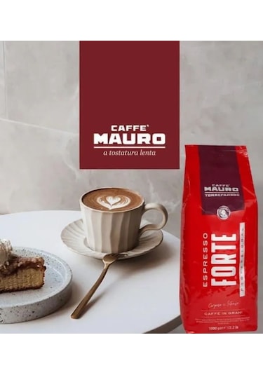 Caffe Mauro Espresso Forte Çekirdek Kahve 1 Kg X 2 Paket Çekirdek Kahve