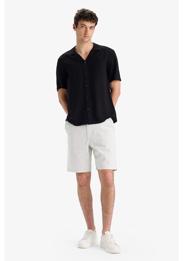 Defacto %100 Pamuk Regular Fit Bermuda Şort E1231ax25smgr492 Gri Defacto %100 Pamuk Regular Fit Bermuda Şort E1231ax25smgr492 Gri