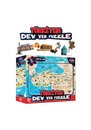 Kidsan Türkiyem Dev Yer Puzzle