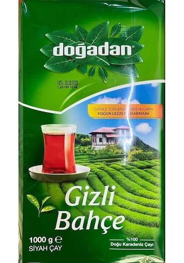 Doğadan 4 Adet Dökme Çay Gizli Bahçe 1 Kg Ve Rosie