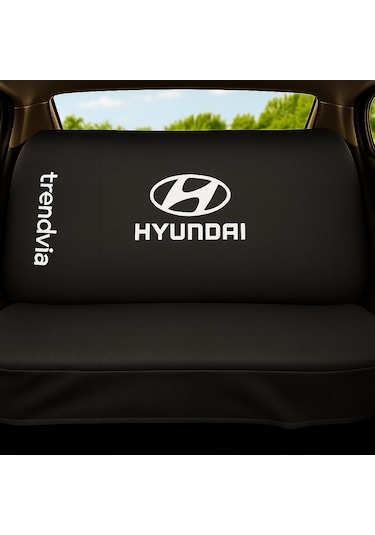 Hyundai Uyumlu Siyah Oto Koltuk Kılıfı Ön Arka Servis Tipi