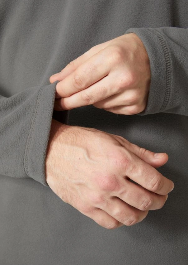 Helly Hansen Light Halfzip Erkek Yarım Fermuarlı Polar Hh..12010hha.hha.876 Gri