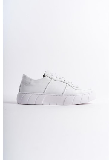 Mubiano Hakiki Deri Erkek Spor Ayakkabı & Sneaker Beyaz -mbkry650-b Beyaz
