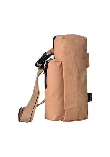 Kamp Çadırı Çivisi Ve Çekiç Taşıma Çantası - Su Geçirmez Bej Kampçılık Aksesuarı Camel Camel