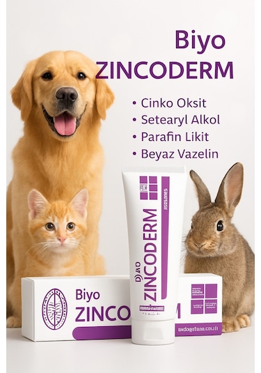 Biyo Zincoderm Deri Bakım Kremi 80 Gr