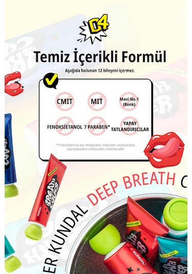 Kundal Deep Breath Cover Toothpaste Muscat Mint