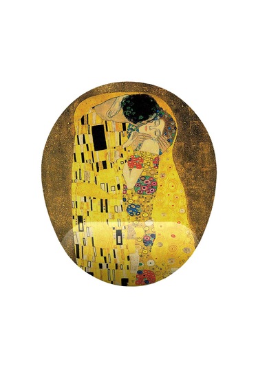 Gustav Klimt Kiss Bilek Destekli Mouse Pad