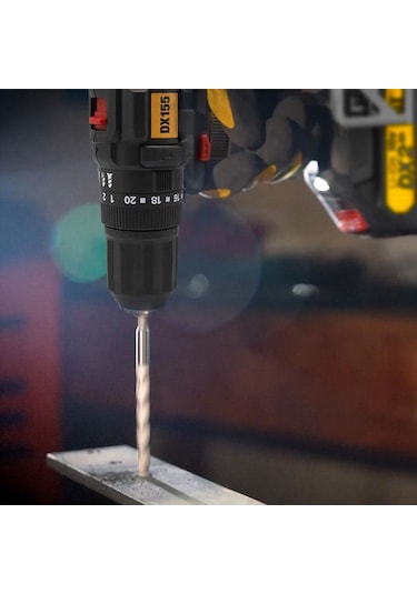 Cat DX155.1 18V / 2.0AH Li-ion Çift Akülü Profesyonel Şarjlı Darbeli Matkap